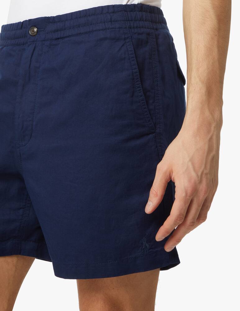 rinascente Polo Ralph Lauren Linen short - blue