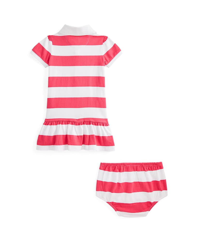 rinascente Polo Ralph Lauren Vestito polo manica corta knit - rosa