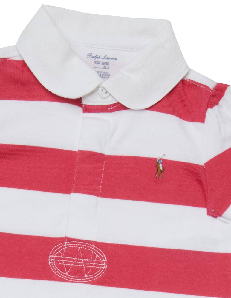 rinascente Polo Ralph Lauren Vestito polo manica corta knit - rosa