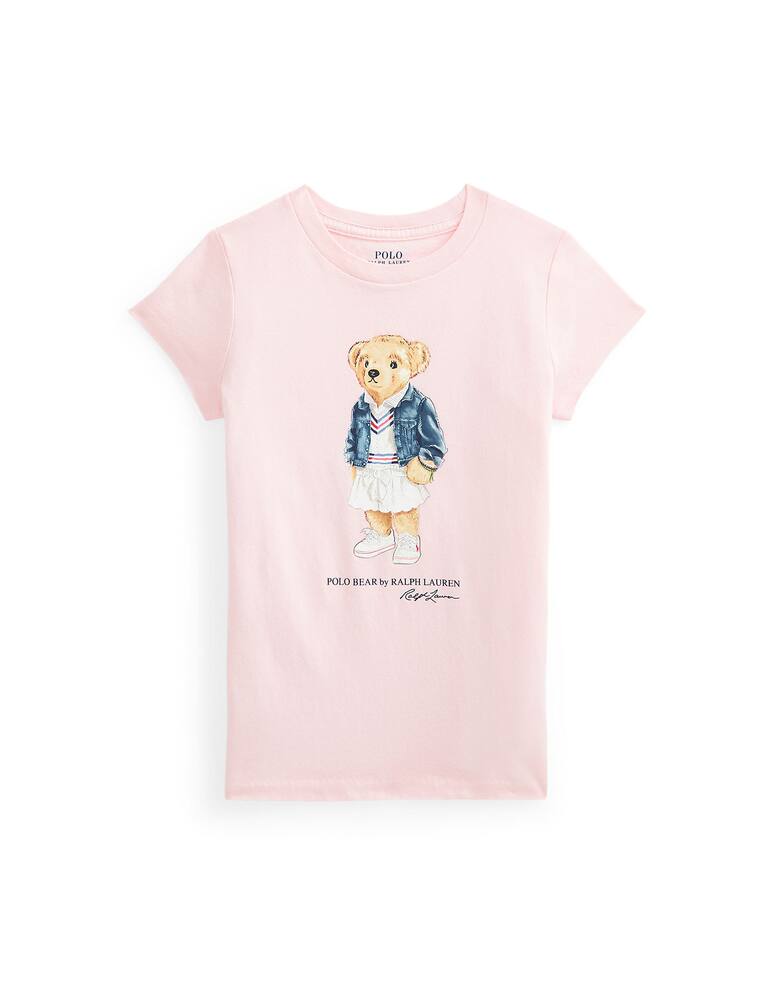 Polo Ralph Lauren Short sleeve cotton t-shirt - pink - picture 1 Polo Ralph Lauren Short sleeve cotton t-shirt - pink - picture 1