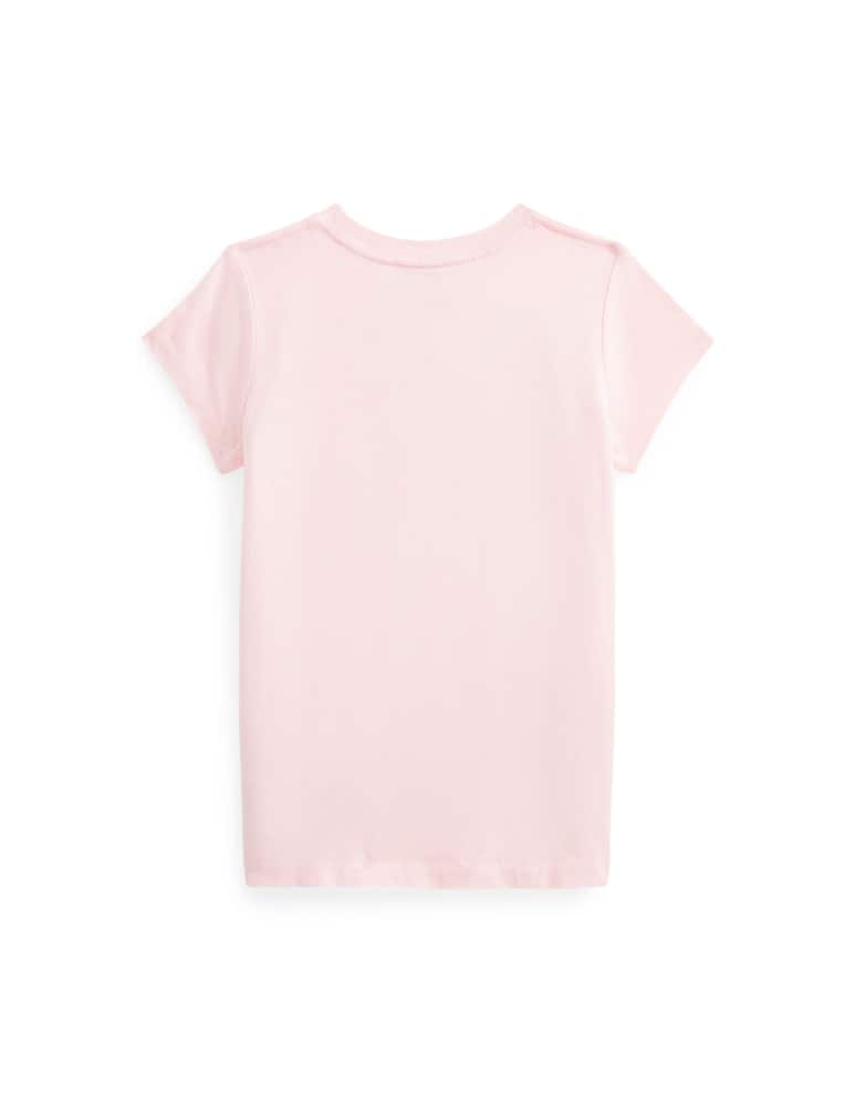 rinascente Polo Ralph Lauren Maglietta girocollo manica corta - rosa