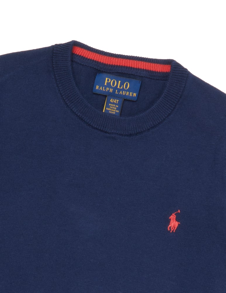 rinascente Polo Ralph Lauren Cotton knit sweater - blue
