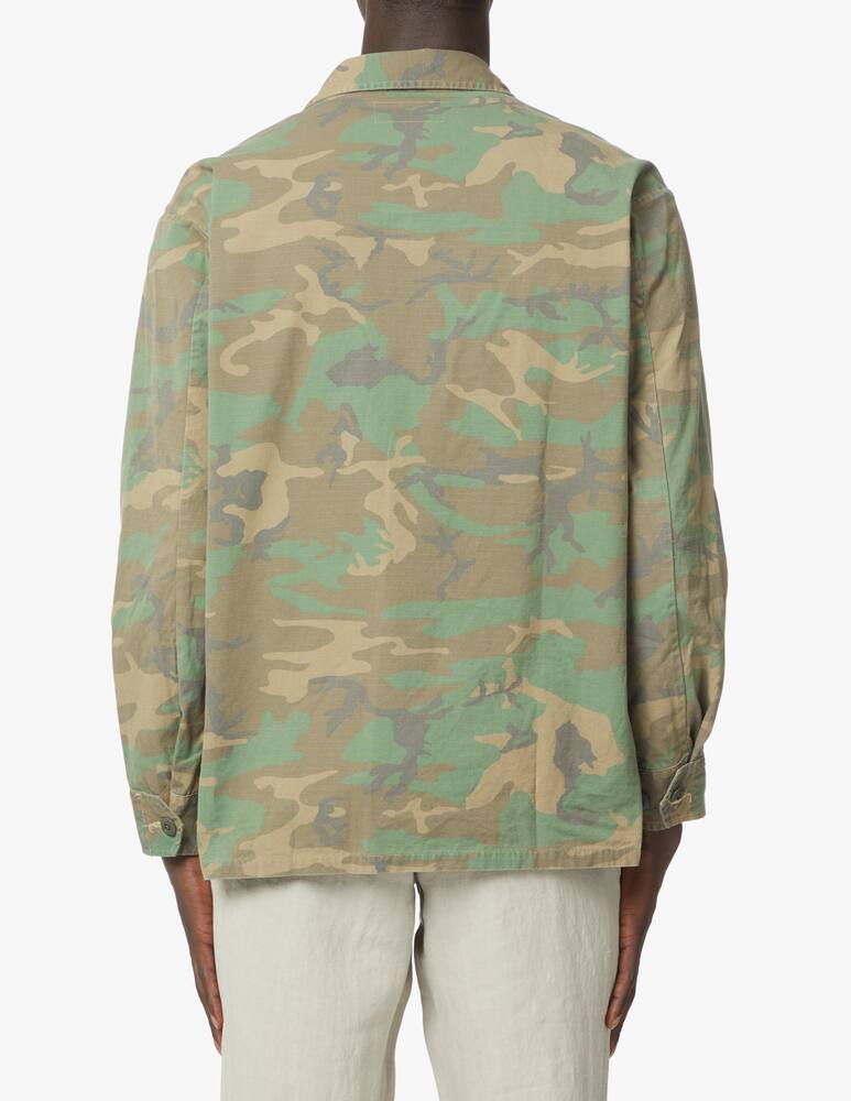 rinascente Polo Ralph Lauren Camo overshirt jacket - olive