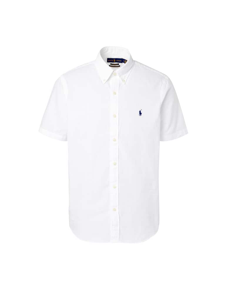 Polo Ralph Lauren Camicia manica corta seersucker - bianco - immagine 5 Polo Ralph Lauren Camicia manica corta seersucker - bianco - immagine 5