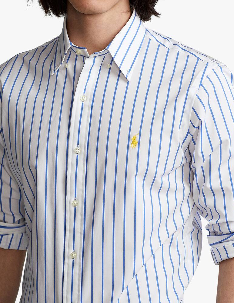 rinascente Polo Ralph Lauren Camicia custom fit a righe - blu