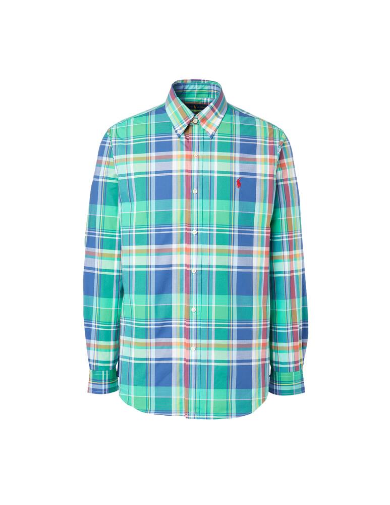 rinascente Polo Ralph Lauren Madras custom fit shirt - green