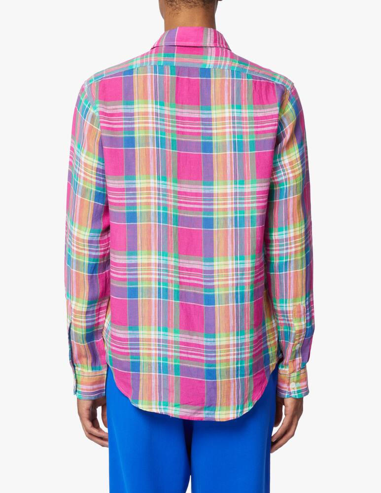 rinascente Polo Ralph Lauren Camicia lino custom scozzesi - multicolor