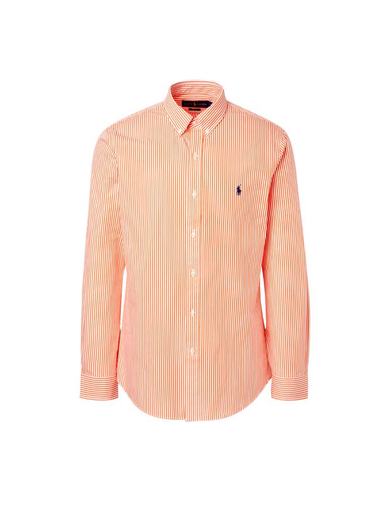 rinascente Polo Ralph Lauren Camicia slim fit botton down a righe - arancione