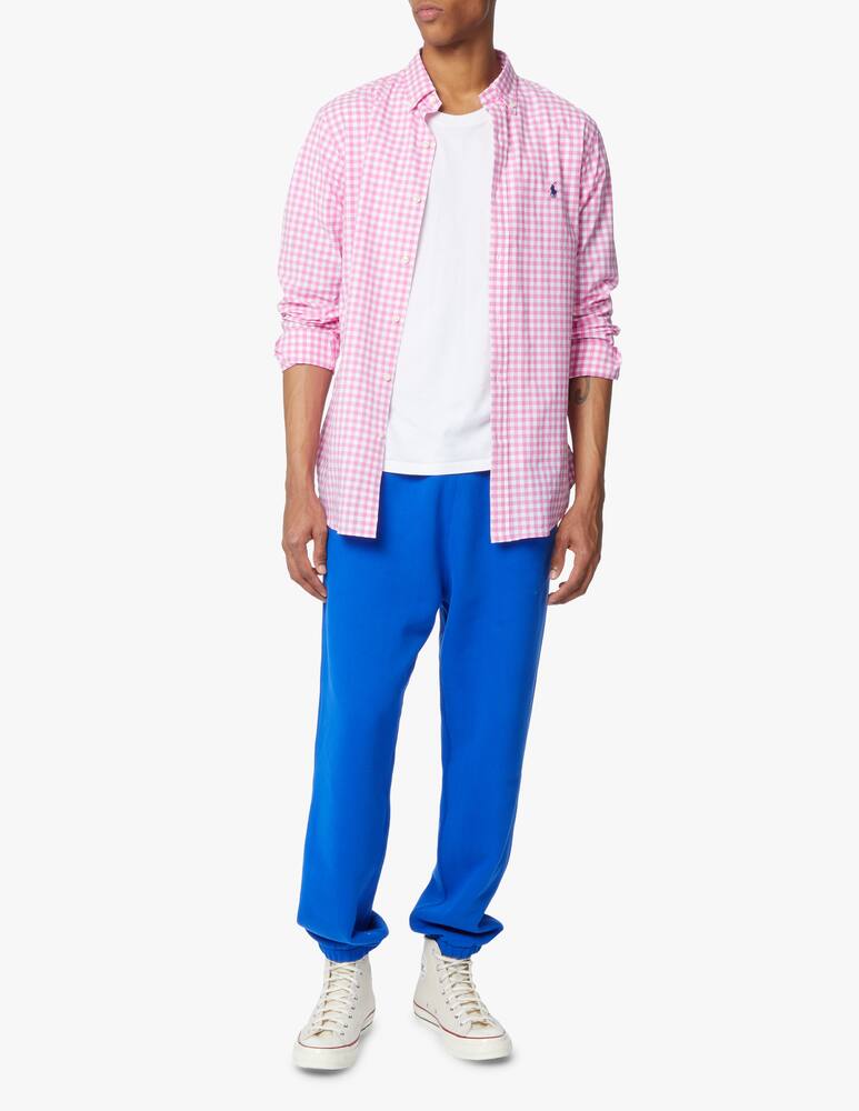 rinascente Polo Ralph Lauren Vichy slim fit shirt - pink