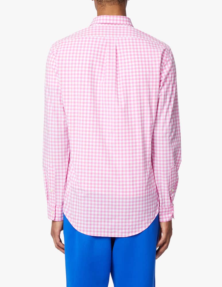 rinascente Polo Ralph Lauren Vichy slim fit shirt - pink