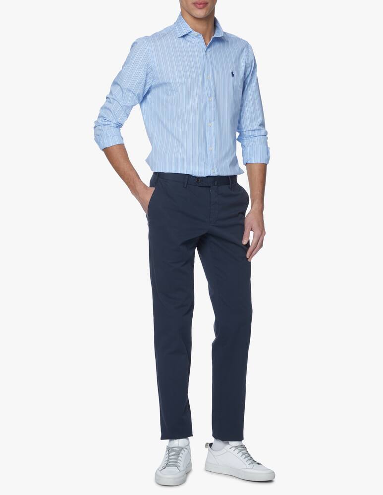 rinascente Polo Ralph Lauren Striped multi slim fit shirt - blue