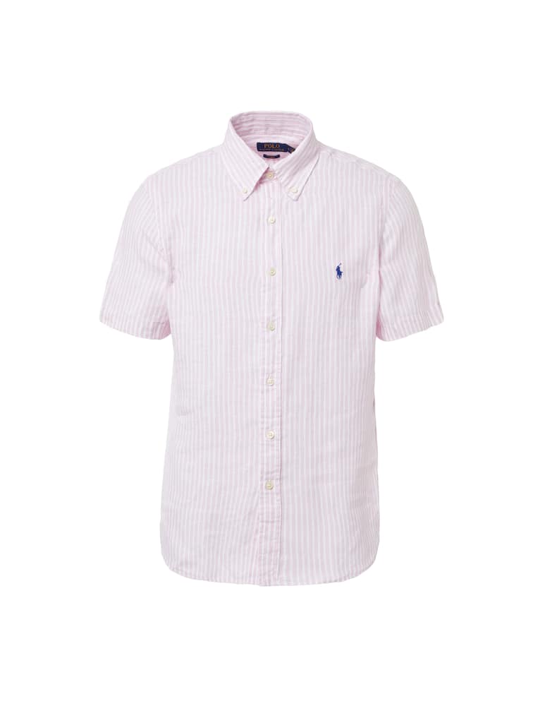 rinascente Polo Ralph Lauren Camicia in lino slim fit - rosa