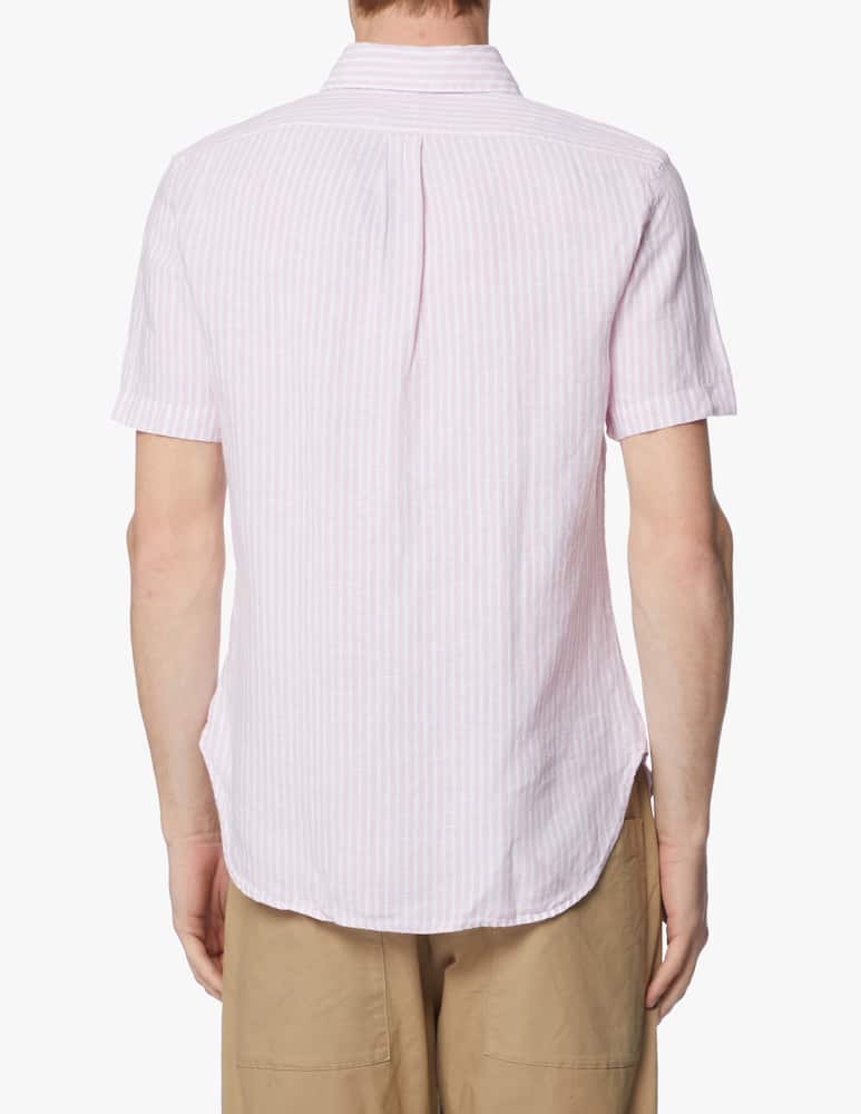 rinascente Polo Ralph Lauren Camicia in lino slim fit - rosa