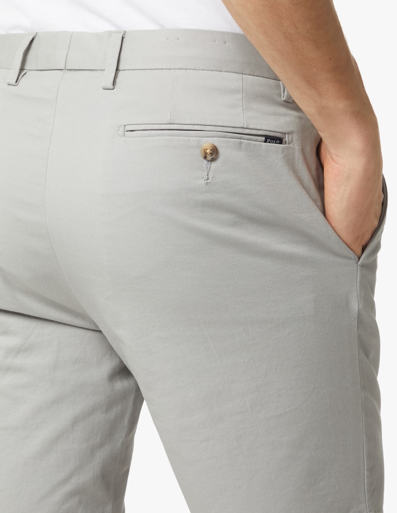 rinascente Polo Ralph Lauren Military stretch flat short - grey