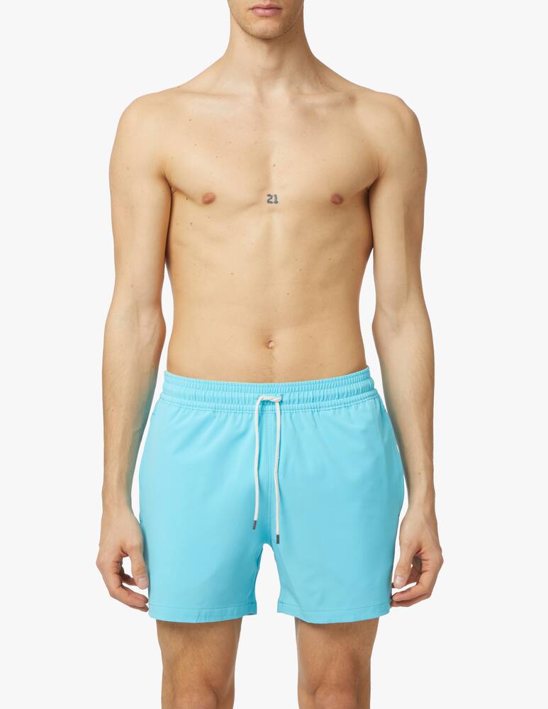 rinascente Polo Ralph Lauren Traveler slim fit swimshort - blue
