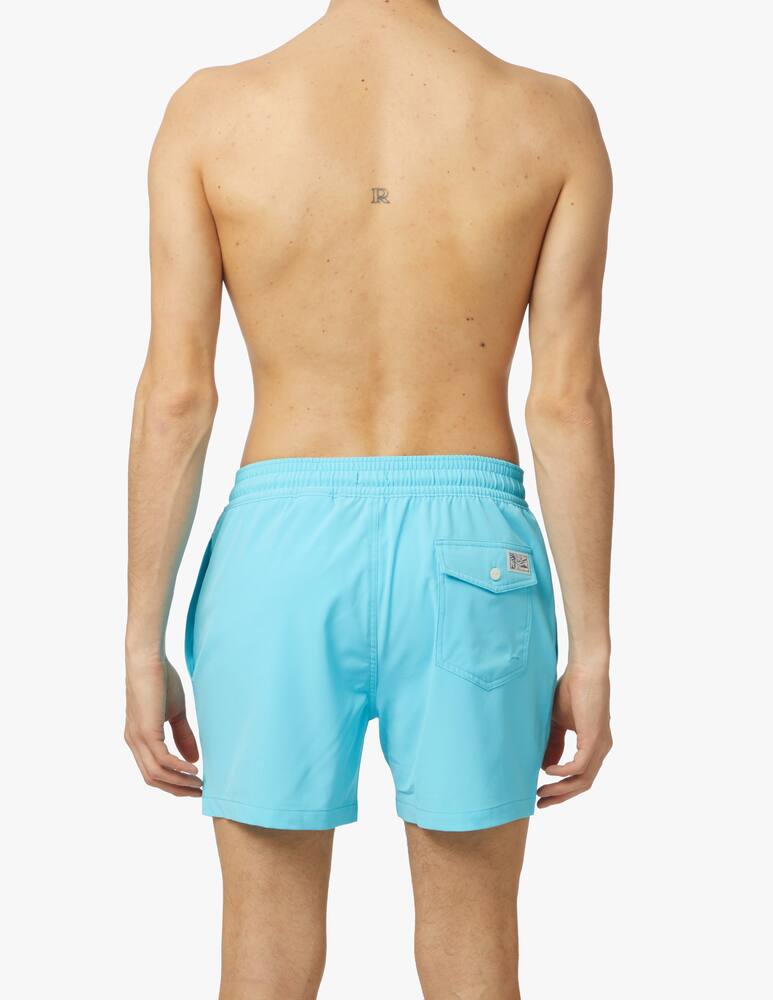 rinascente Polo Ralph Lauren Traveler slim fit swimshort - blue