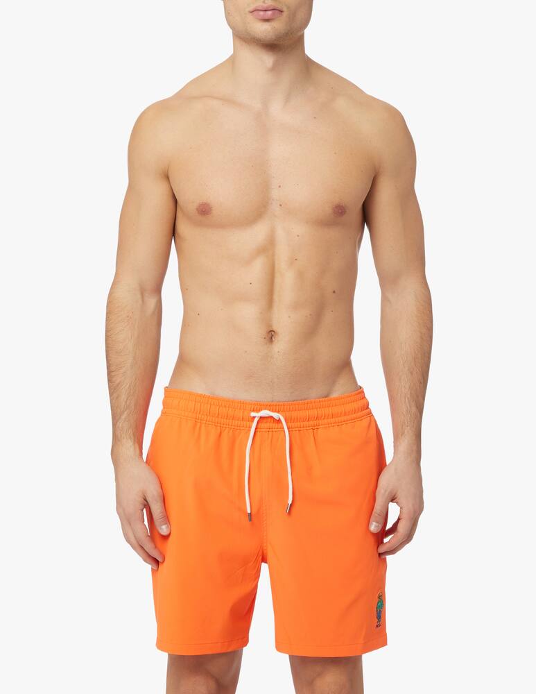 rinascente Polo Ralph Lauren Costume traveler bear - arancione