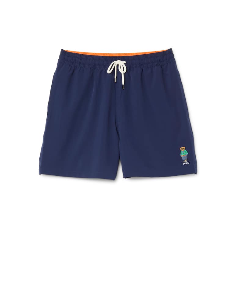 rinascente Polo Ralph Lauren Costume traveler bear - blu