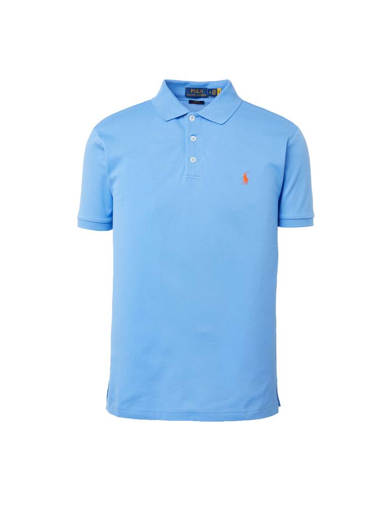 rinascente Polo Ralph Lauren Stretch slim fit poloshirt - blue