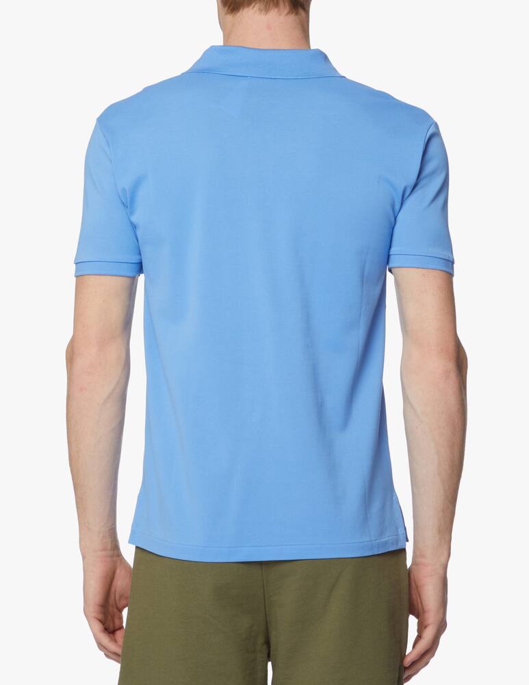 rinascente Polo Ralph Lauren Stretch slim fit poloshirt - blue