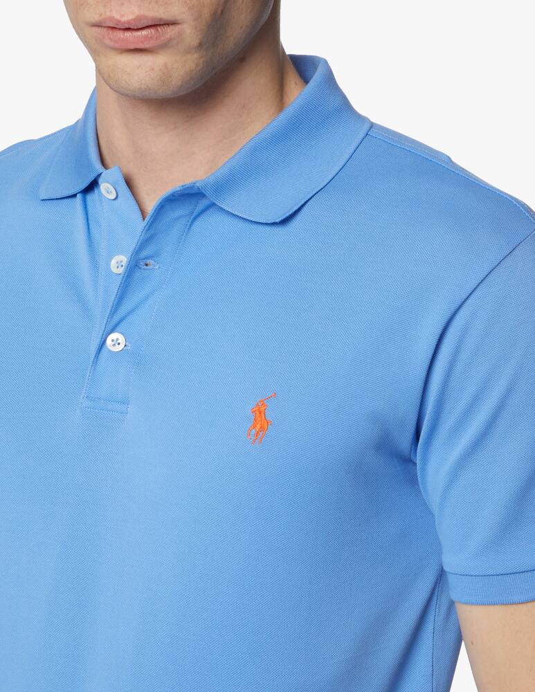 Polo Ralph Lauren Polo stretch slim fit - blu - immagine 4 Polo Ralph Lauren Polo stretch slim fit - blu - immagine 4