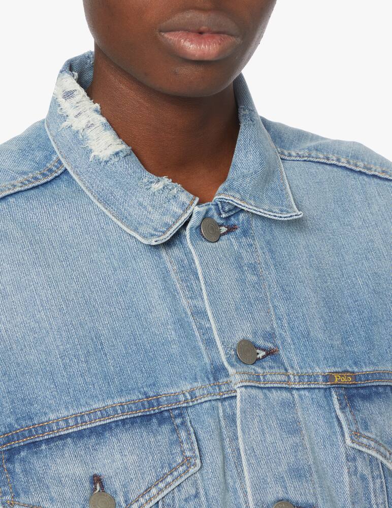 rinascente Polo Ralph Lauren Relaxed unlined trucker jacket - light blue