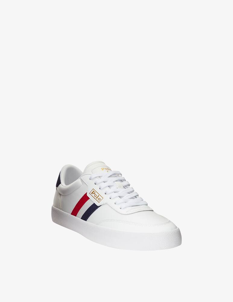 rinascente Polo Ralph Lauren Sneakers court in pelle - Bianco