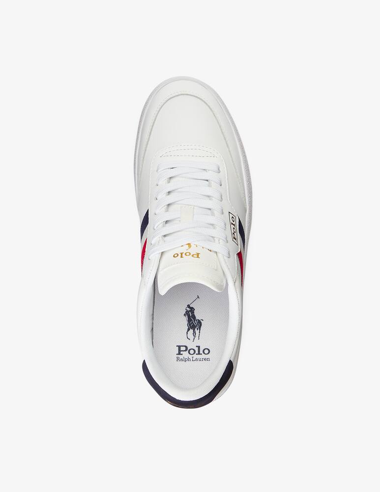 rinascente Polo Ralph Lauren Sneakers court in pelle - Bianco