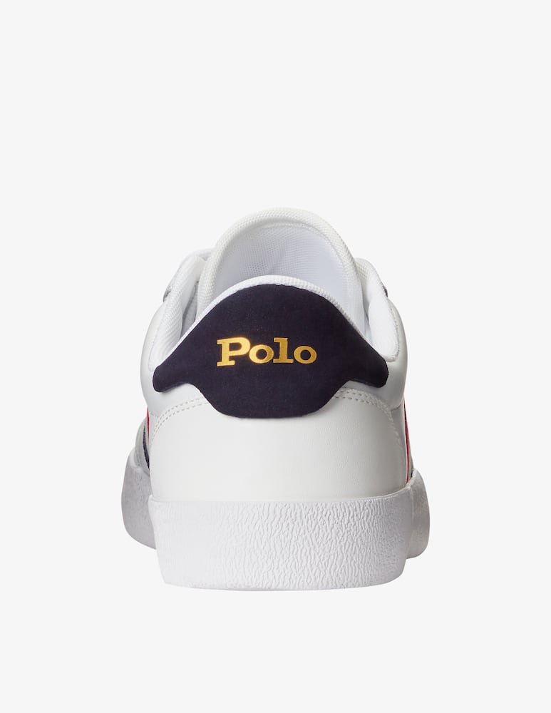 rinascente Polo Ralph Lauren Sneakers court in pelle - Bianco
