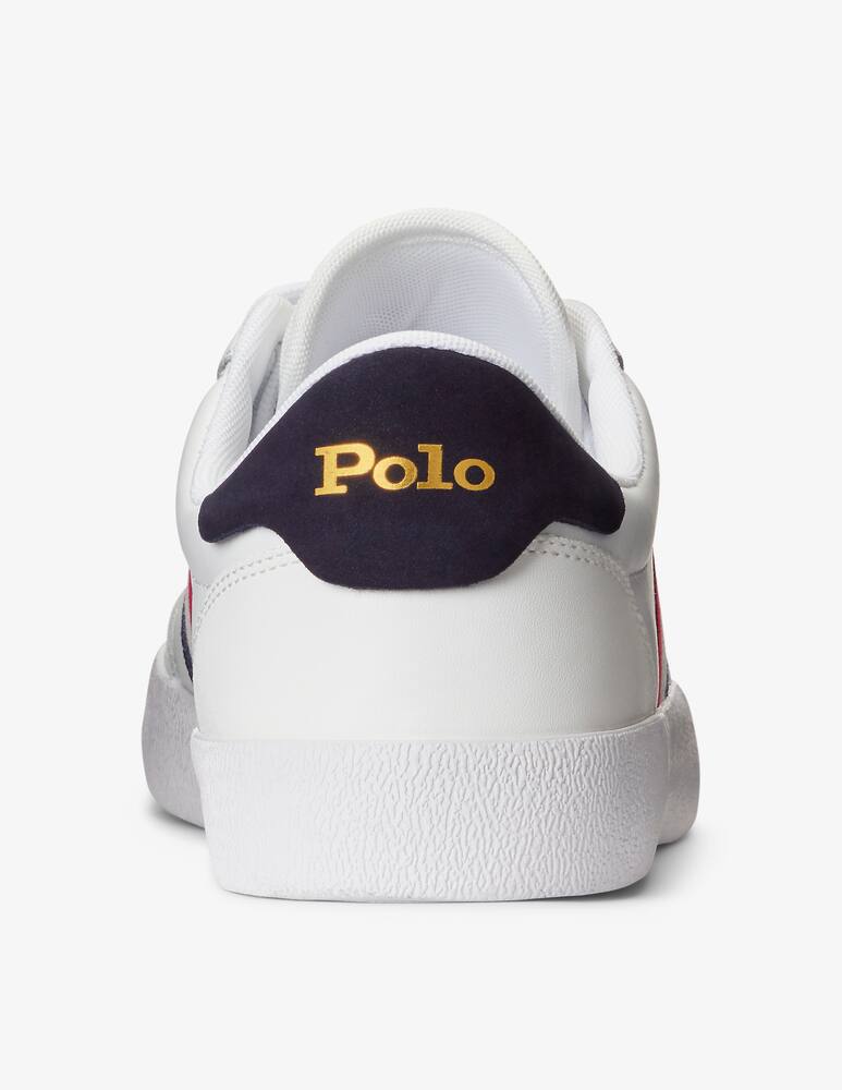 rinascente Polo Ralph Lauren Sneakers court in pelle - Bianco