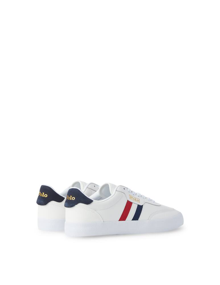 rinascente Polo Ralph Lauren Court vulc leather sneakers - multi