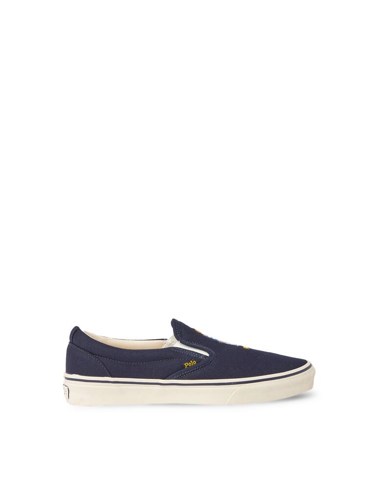 Polo Ralph Lauren Bear slip on shoes - blue - picture 1 Polo Ralph Lauren Bear slip on shoes - blue - picture 1