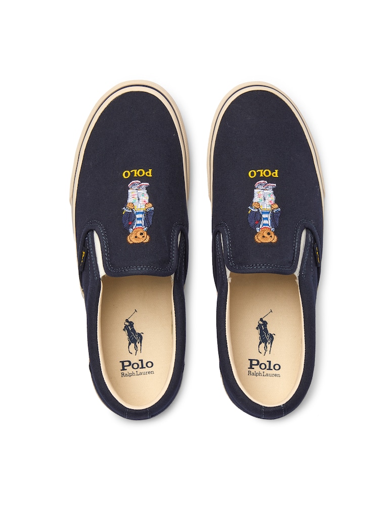 Polo Ralph Lauren Bear slip on shoes - blue - picture 3 Polo Ralph Lauren Bear slip on shoes - blue - picture 3