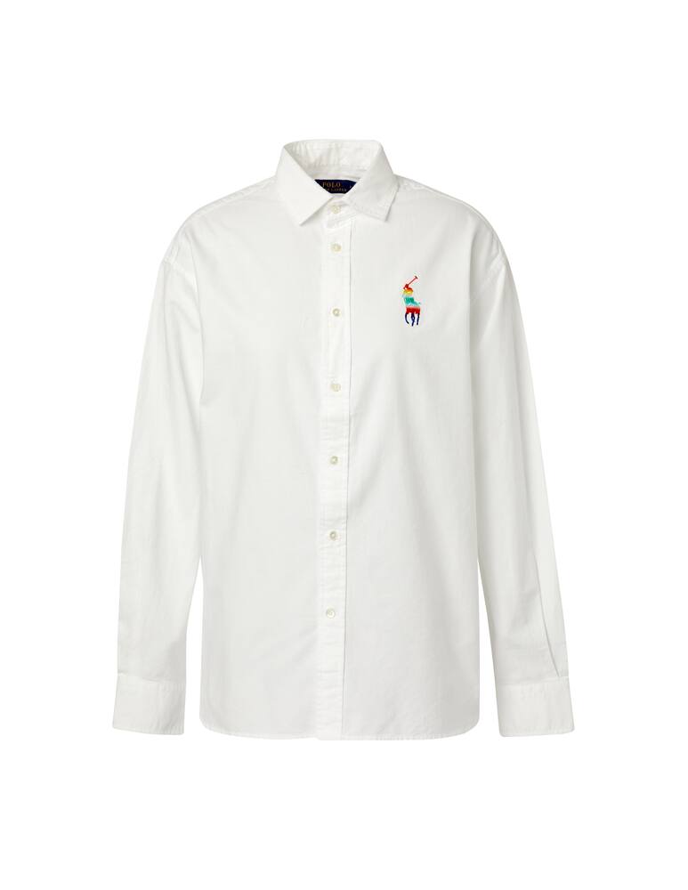 rinascente Polo Ralph Lauren Cotton long sleeve blouse - white