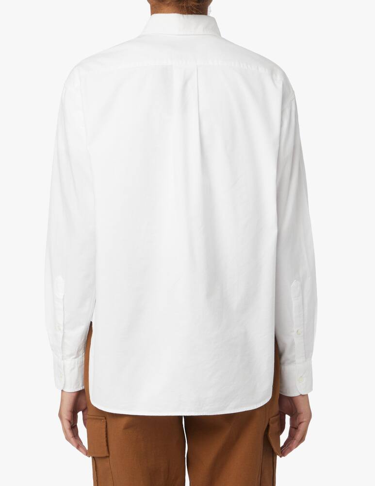 Polo Ralph Lauren Cotton long sleeve blouse - white - picture 3 Polo Ralph Lauren Cotton long sleeve blouse - white - picture 3