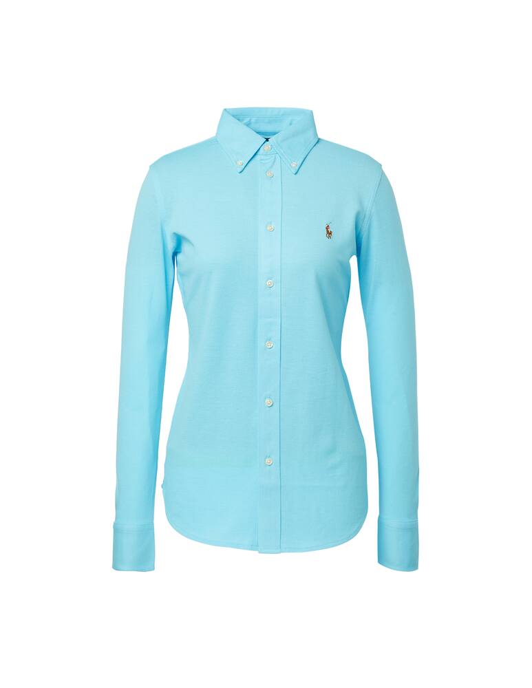 rinascente Polo Ralph Lauren Camicia a manica lunga skinny Heidi - azzurro