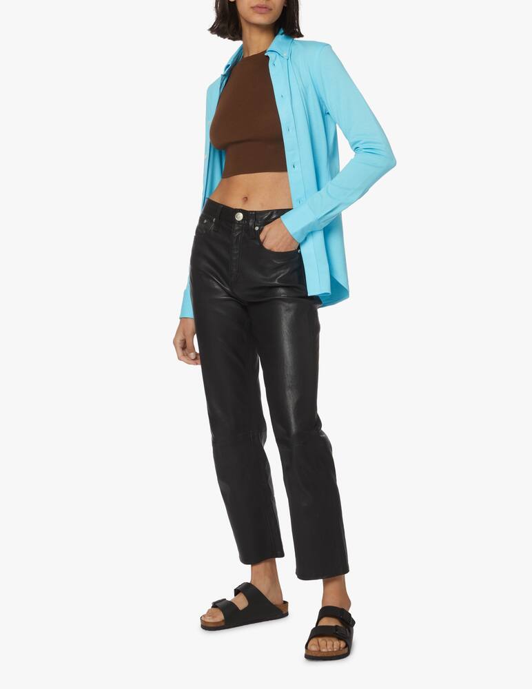 rinascente Polo Ralph Lauren Camicia a manica lunga skinny Heidi - azzurro