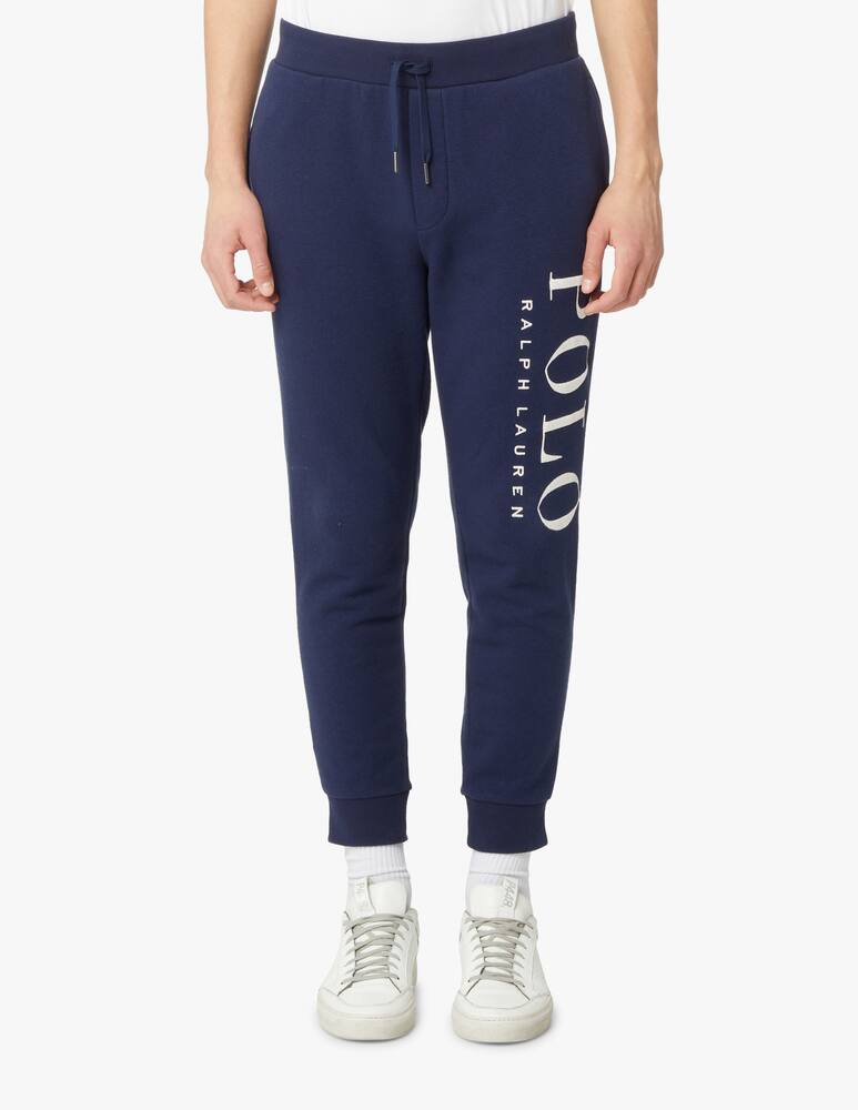 rinascente Polo Ralph Lauren Jogger in pile logo - blu