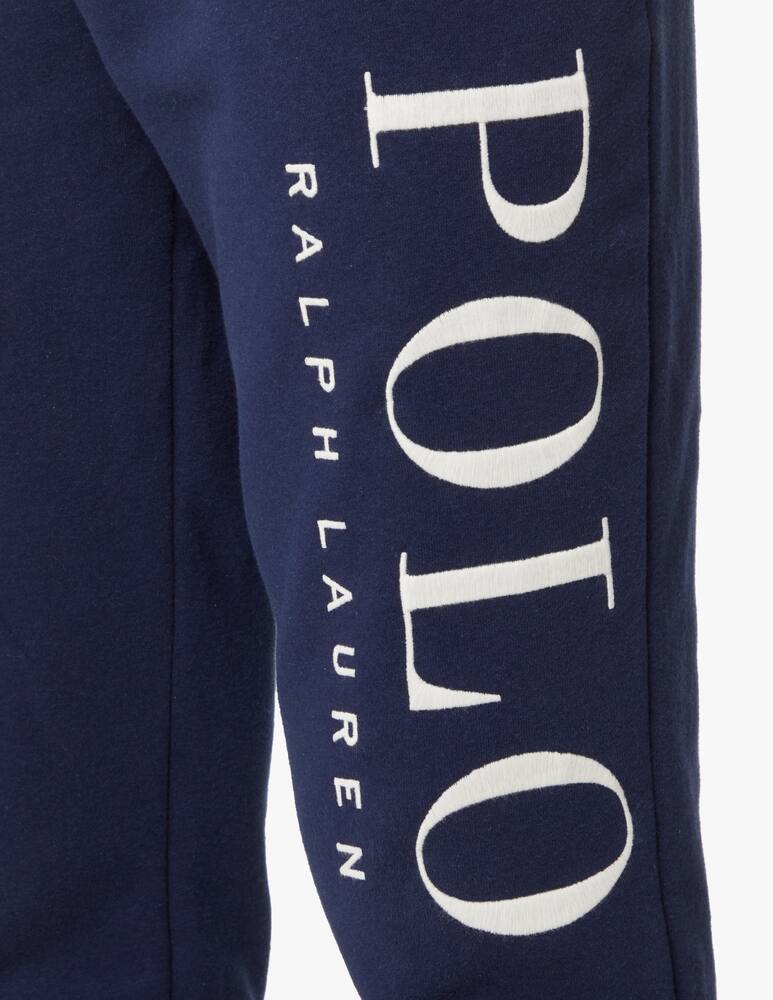 rinascente Polo Ralph Lauren Jogger in pile logo - blu