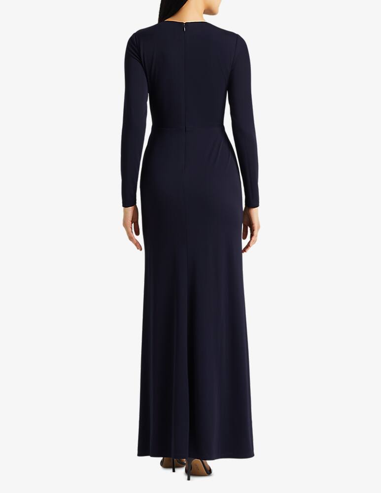 rinascente Lauren Ralph Lauren Nadira long sleeve gown