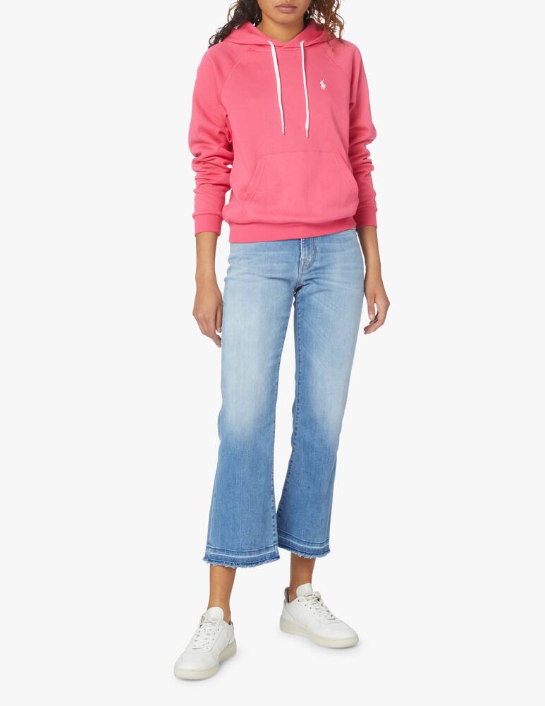 rinascente Polo Ralph Lauren Cotton blend long sleeved hoodie - pink