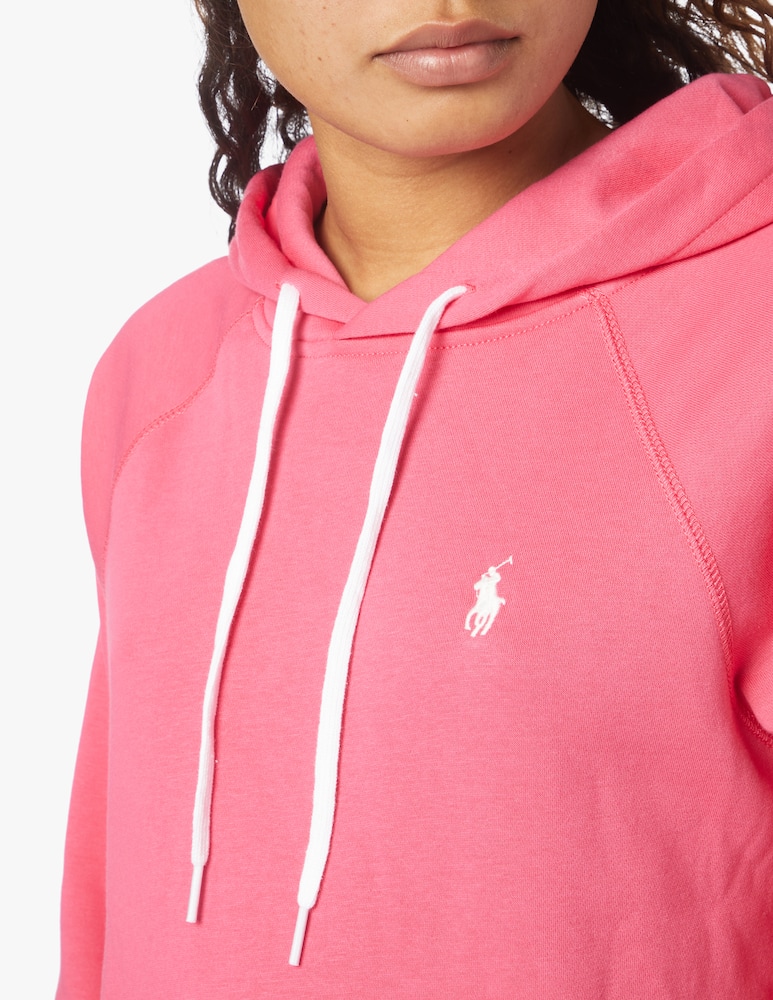 rinascente Polo Ralph Lauren Cotton blend long sleeved hoodie - pink