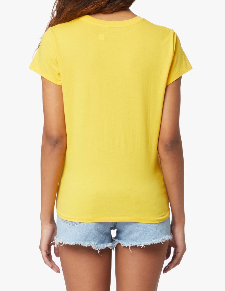 rinascente Polo Ralph Lauren T-shirt a girocollo in cotone - giallo
