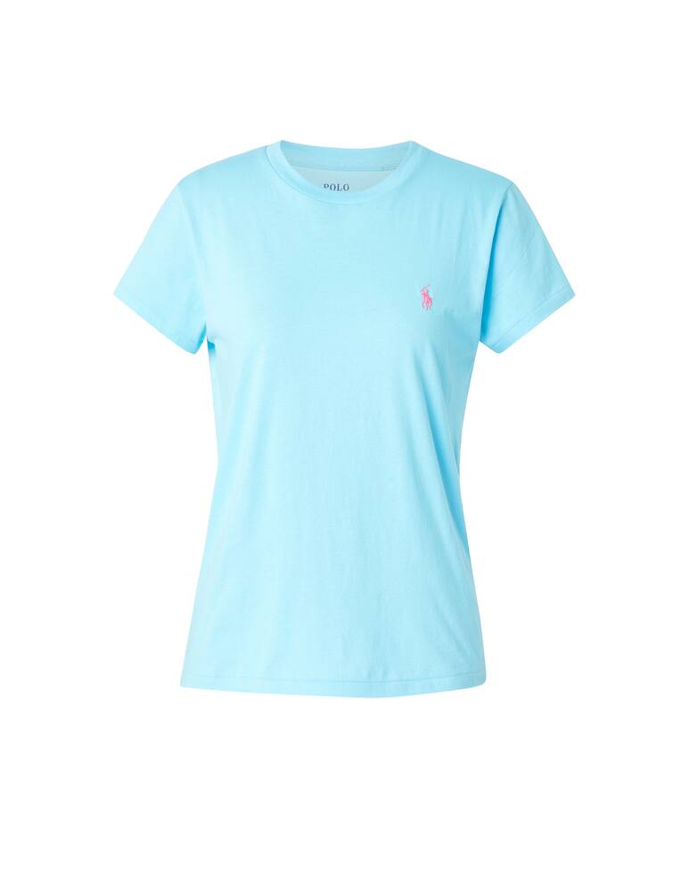 rinascente Polo Ralph Lauren T-shirt a girocollo in cotone - azzurro