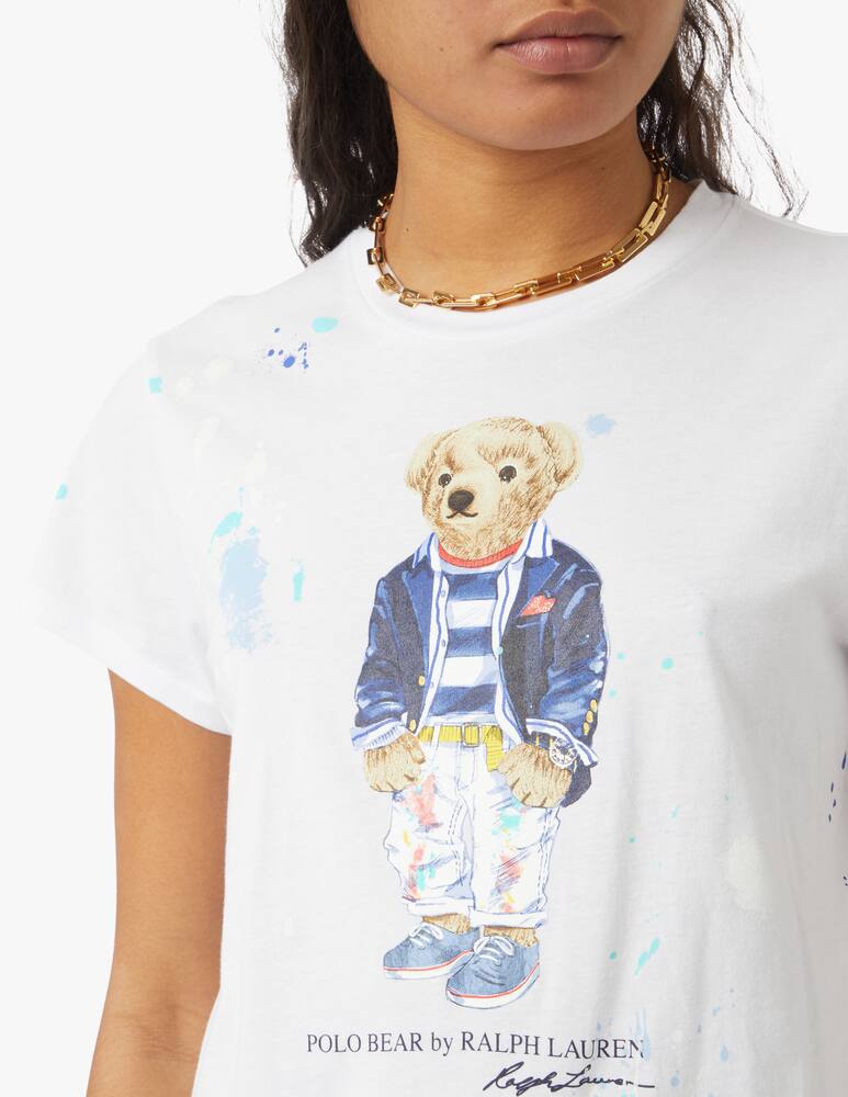 rinascente Polo Ralph Lauren T-shirt Polo Bear - bianco