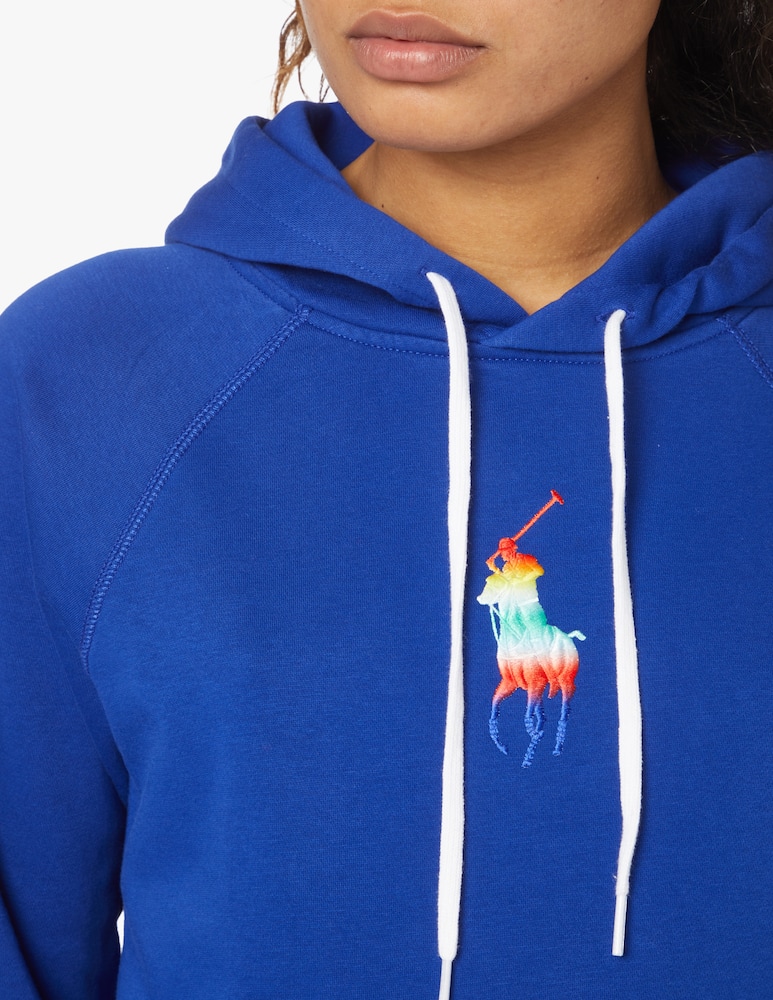 rinascente Polo Ralph Lauren Felpa a manica lunga in misto cotone - blu