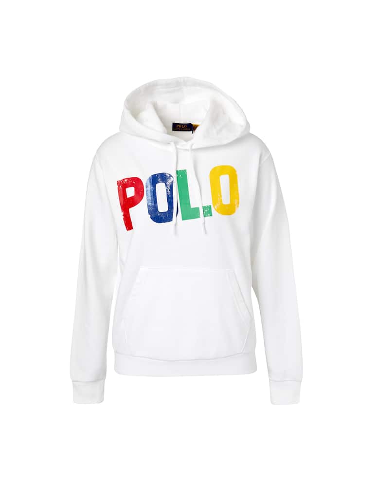 rinascente Polo Ralph Lauren Felpa in misto cotone - bianco