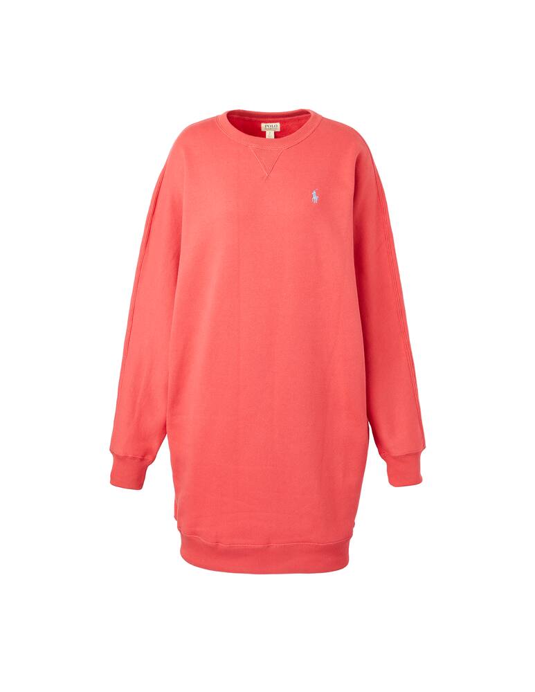 Polo Ralph Lauren Vestito in felpa oversize maniche a kimono - rosso - immagine 5 Polo Ralph Lauren Vestito in felpa oversize maniche a kimono - rosso - immagine 5