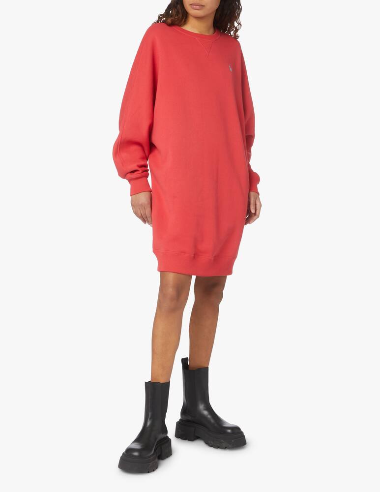 Polo Ralph Lauren Vestito in felpa oversize maniche a kimono - rosso - immagine 1 Polo Ralph Lauren Vestito in felpa oversize maniche a kimono - rosso - immagine 1