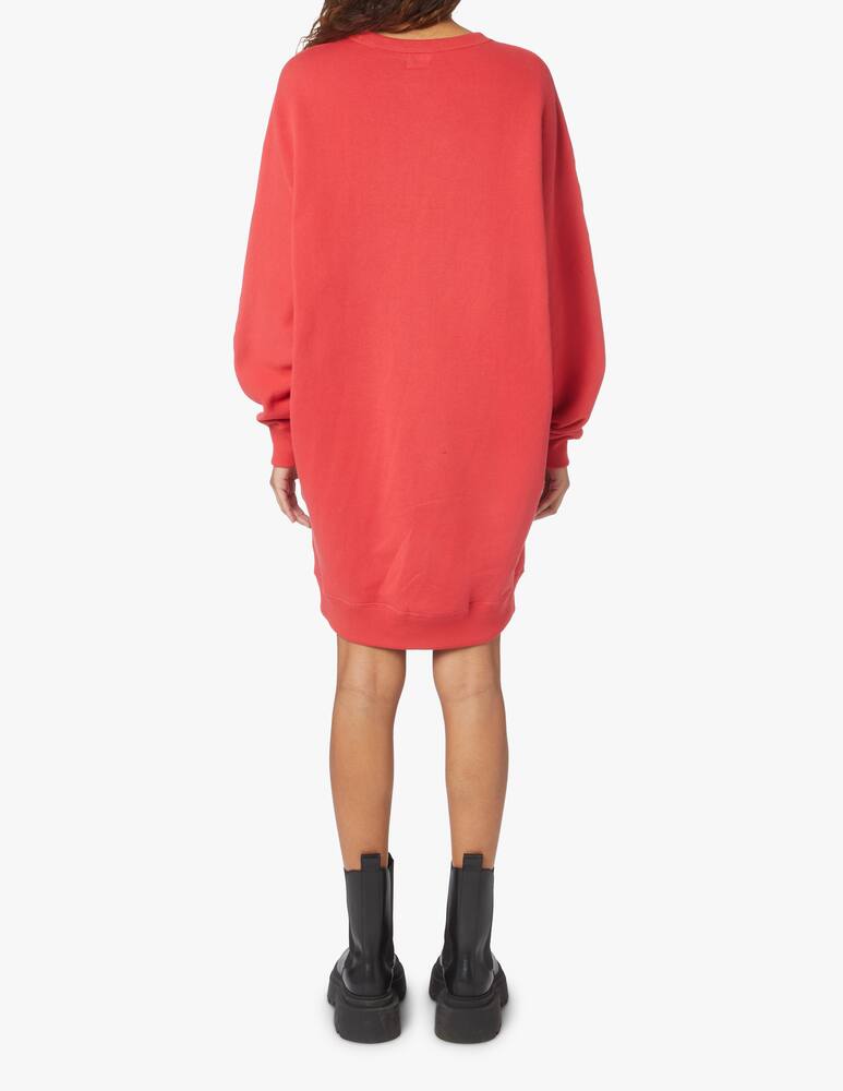 rinascente Polo Ralph Lauren Vestito in felpa oversize maniche a kimono - rosso